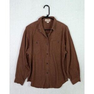 Vintage Men's Gotcha Covered Button Down‎ Shirt Top Size Large L Light Denim Mat